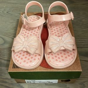 Mini Melissa flat sandals